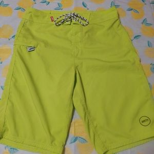Jetty Board shorts highlighter yellow